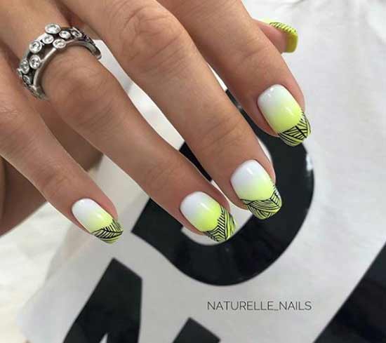 Neon french