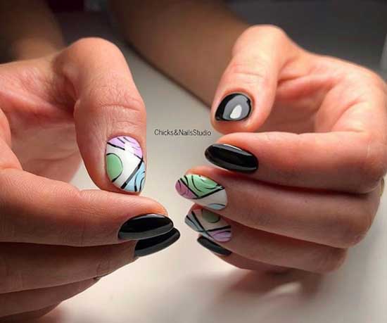 New geometric manicure 2019-2020