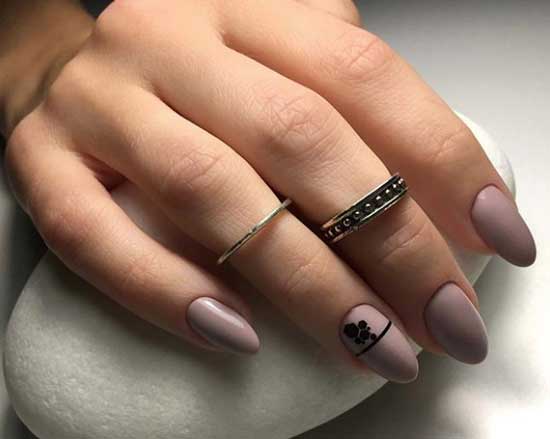 Geometric manicure trends 2019