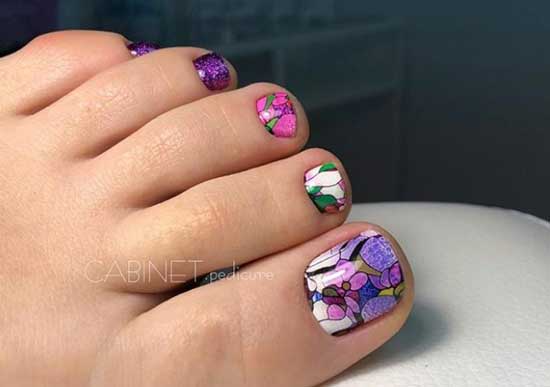 New pedicure 2019-2020 beautiful photos