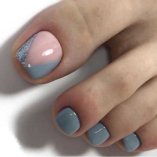 New ideas French pedicure 2019