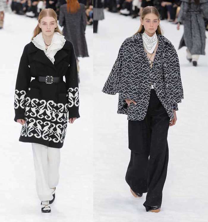 Fashionable coats Chanel 2019