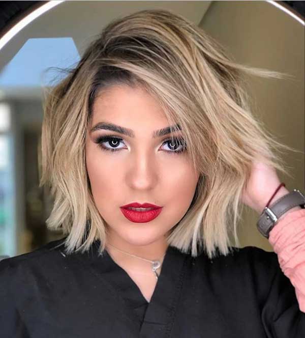 Fashionable haircut shag 2019-2020