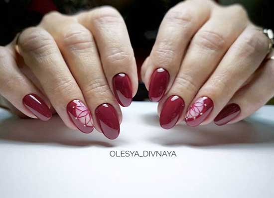 Negative nails and flowers