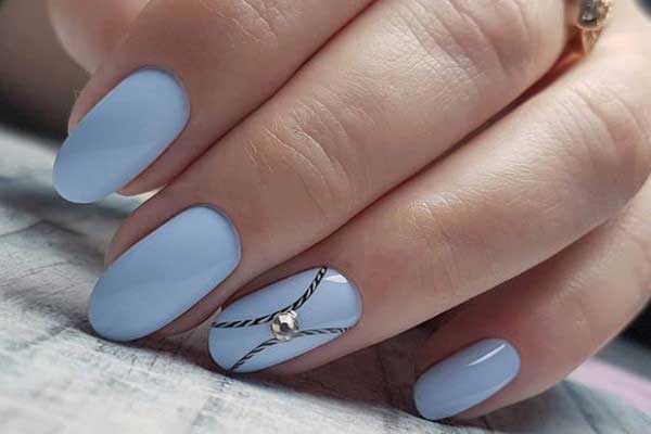 Beautiful manicure minimalism