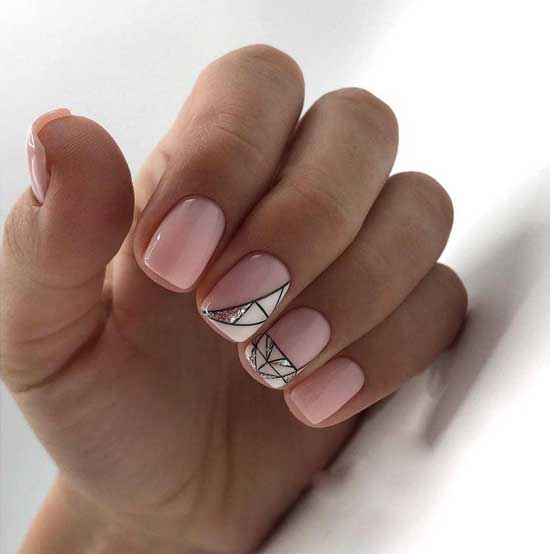 Manicure minimalism ideas photo