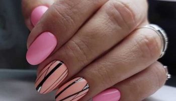 Fashionable pastel manicure 2019-2020