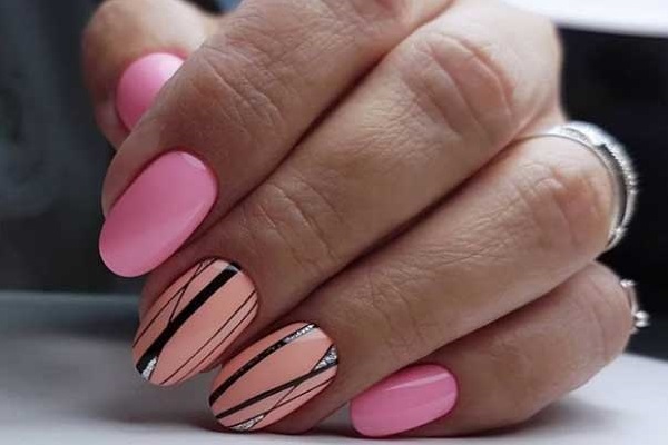 Fashionable pastel manicure 2019-2020