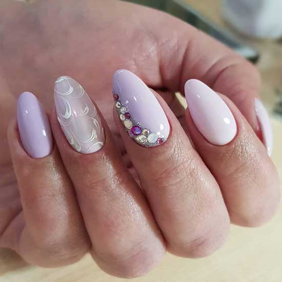 Manicure 2019-2020 in pastel shades