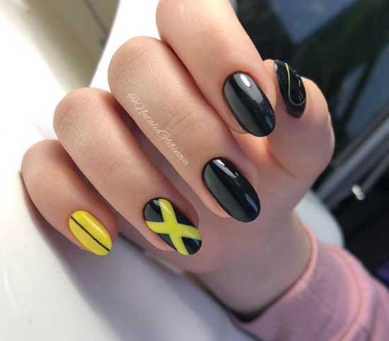 Fashionable nails 2019-2020 bright design