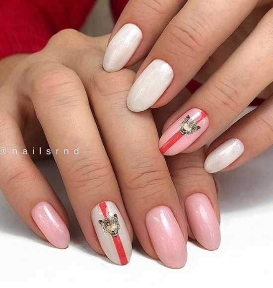 Trendy nails 2019-2020 pink