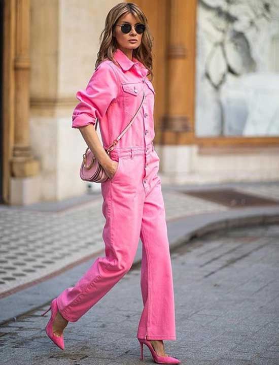 Fashionable look with a jumpsuit