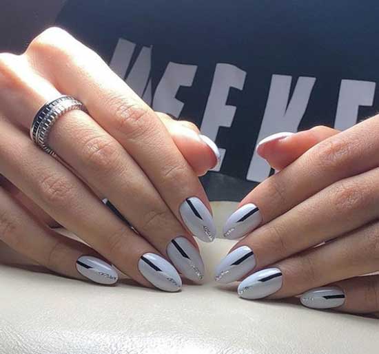 Unusual design for sharp nails