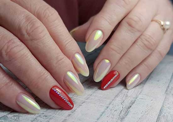 Sharp nails with rubbing