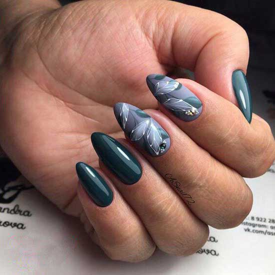 Photo ideas manicure sharp nails 2019-2020