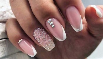 Combined manicure design 2019