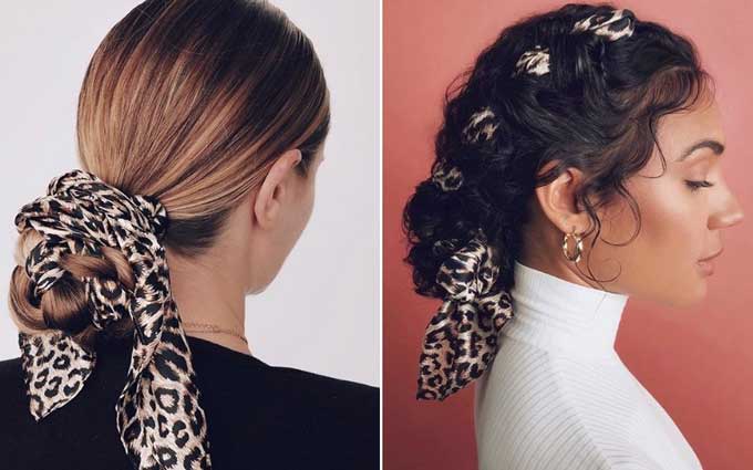 Fashionable hair accessories and photos of how to wear them