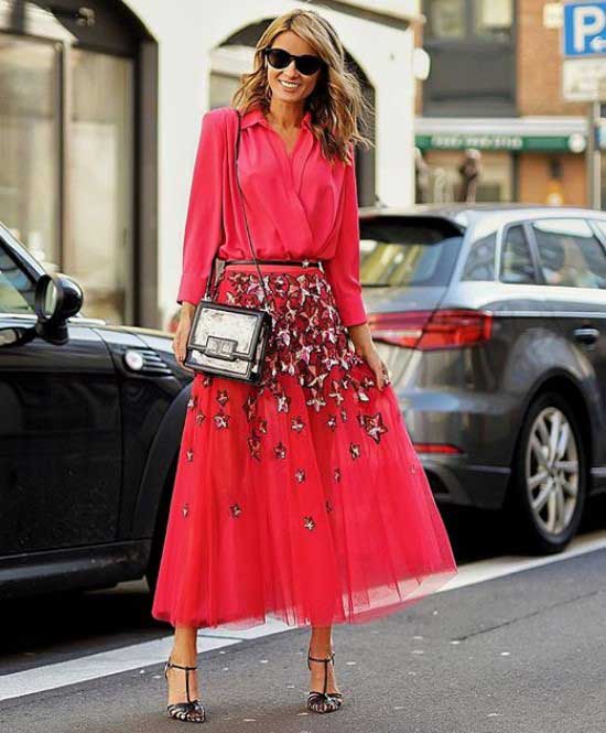 Fashionable long skirts 2019-2020