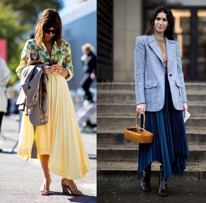 The most fashionable long skirts 2019