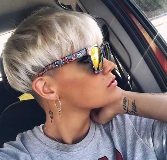 Fashionable pixie haircut ideas