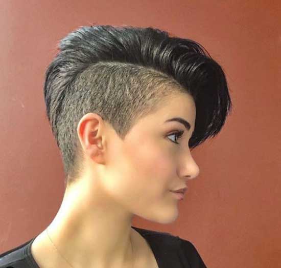 Pixie - fashionable haircut