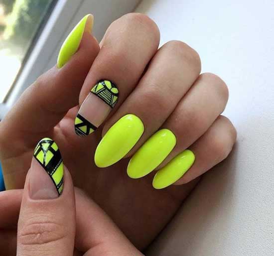 Acid Matte Manicure 2019-2020