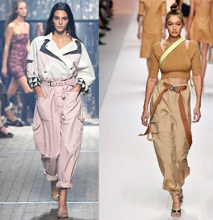 Pantalon cargo Micro Trends 2019