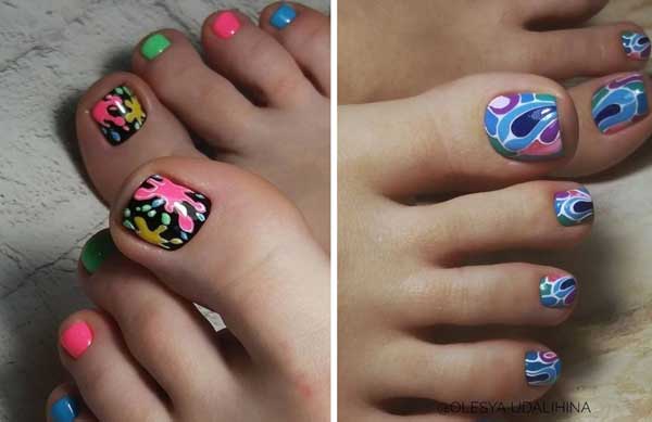 Summer pedicure 2019: fashionable and beautiful design ideas, photos