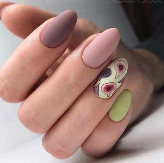 Ideas and photos of multi-colored nails