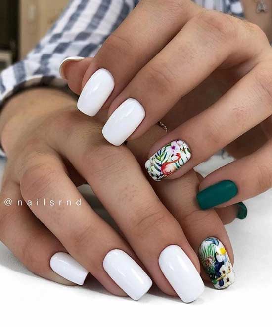 White manicure 2019-2020