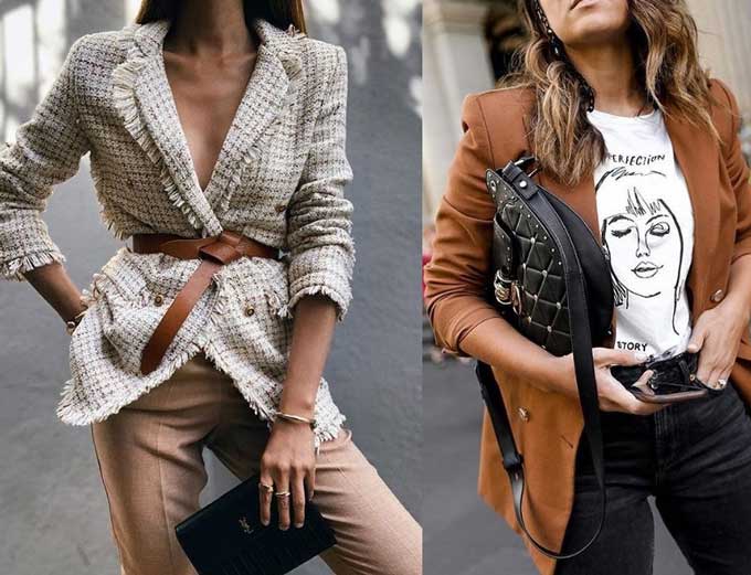 Slim fit blazer trend 2019