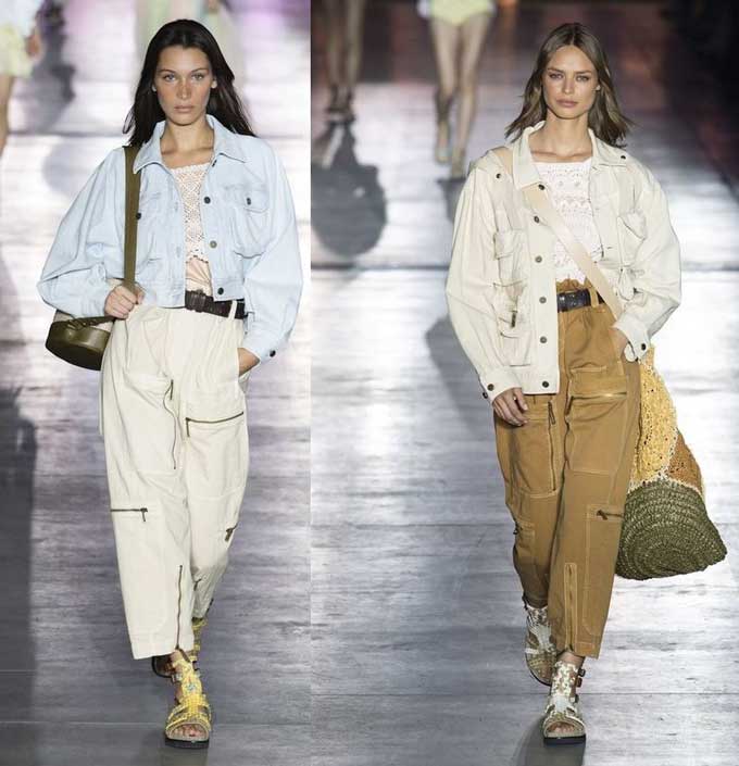 Alberta Ferretti Cargo Summer Looks