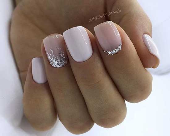 Wedding gentle manicure 2019