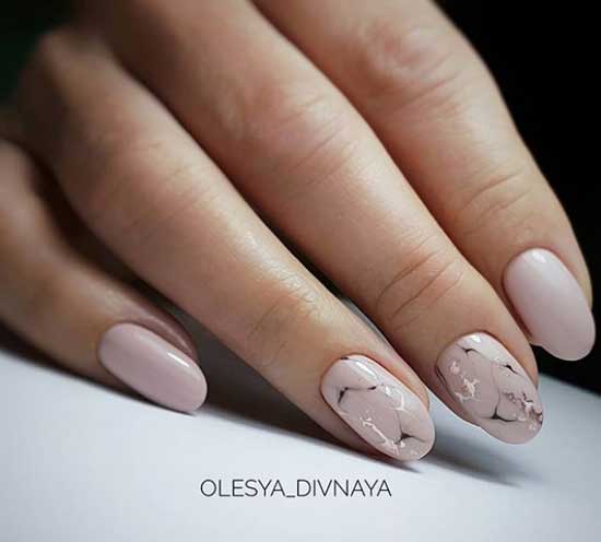 Nail design for brides