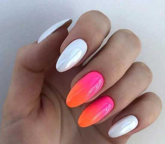 Fashionable pink manicure 2019-2020