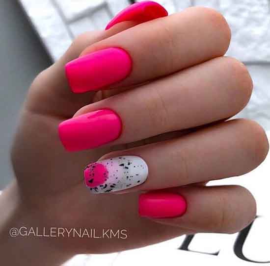 Fashionable pink manicure 2020: photo ideas, novelties, trends