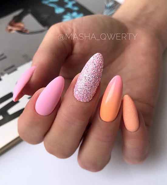 Fashionable pink manicure 2020: photo ideas, novelties, trends