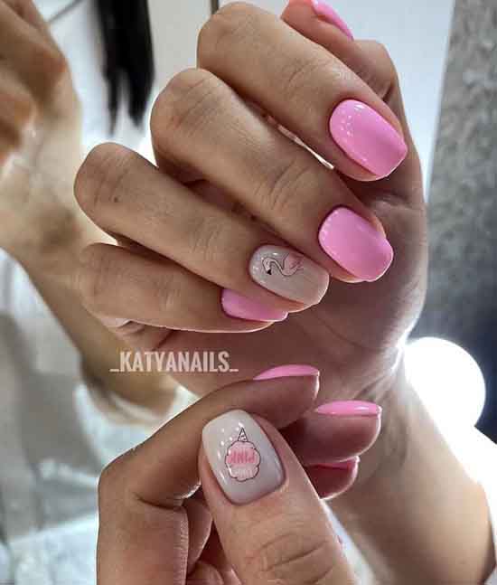 Fashionable pink manicure 2020: photo ideas, novelties, trends