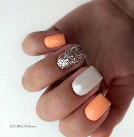 Light Coral Glitter