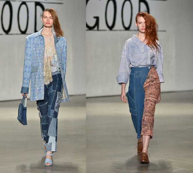 Fashionable denim 2019-2020: new denim clothes for women