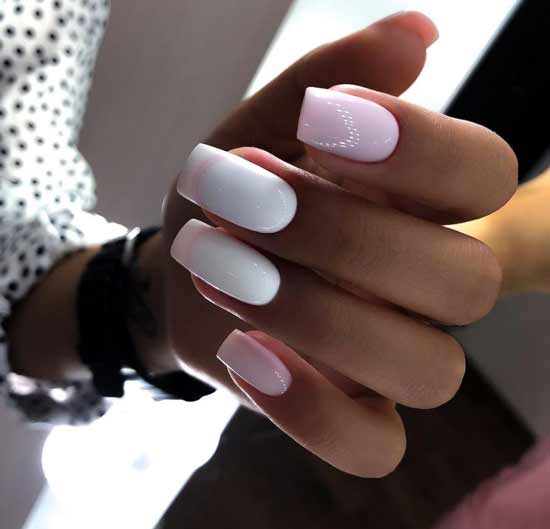 Pink and white