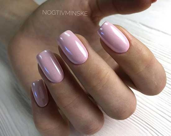 Classic coated manicure