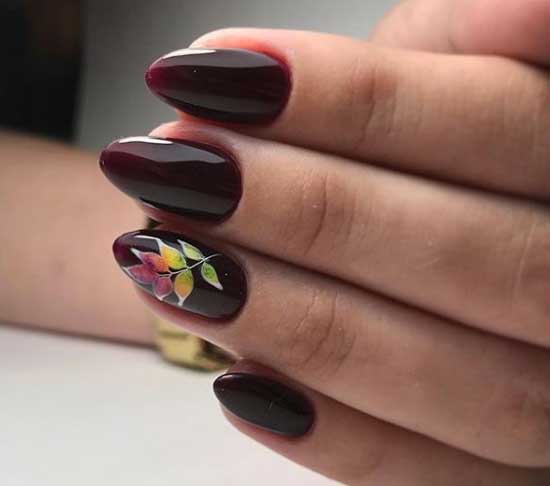 Autumn manicure