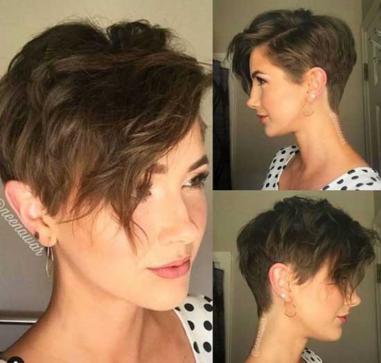 Options de coupe de cheveux avec une frange latérale