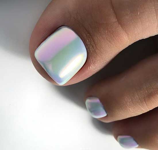  Toenails rubbing on a white background