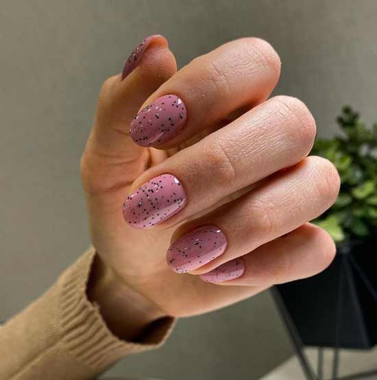 Elegant gentle manicure