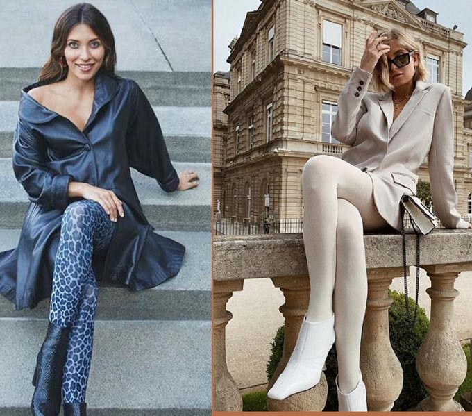 Fall-winter trend 2019-2020 different tights