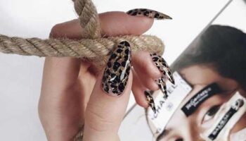 Leopard manicure new items