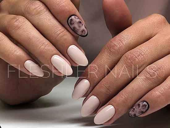 Leopard manicure: design in the photo in different techniques, shades