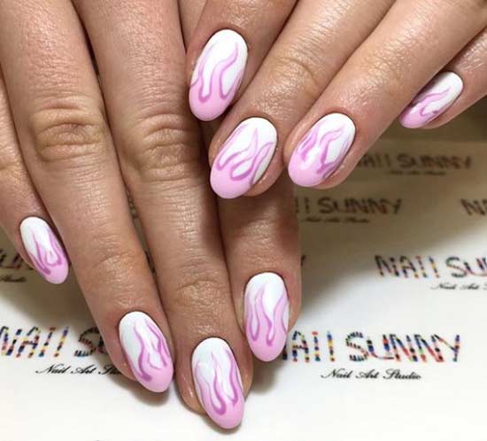 Fashionable design of oval-shaped nails: photos and ideas 2019-2020